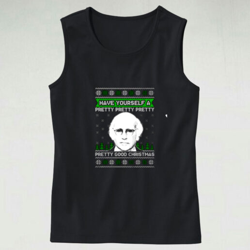 Have Yourself A Pretty Good Christmas Graphic Tank Top