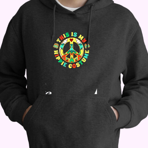 Hippie Vintage Retro Disco Costume Party Essential Hoodie