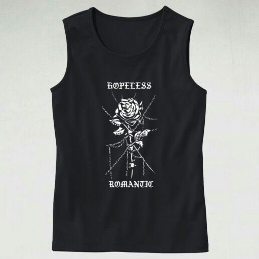 Hopeless Romantic Graphic Tank Top