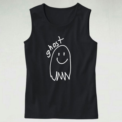 Horror Ghost Graphic Tank Top