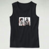 Horror Movie Bride Mug Shot Graphic Tank Top