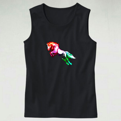 Horse Graphic Graphic Tank Top