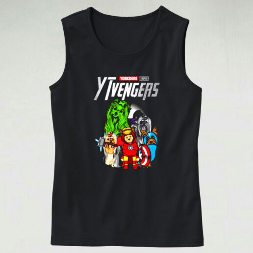Hot Marvel Avengers Endgame Yorkshire Terrier Ytvengers Graphic Tank Top