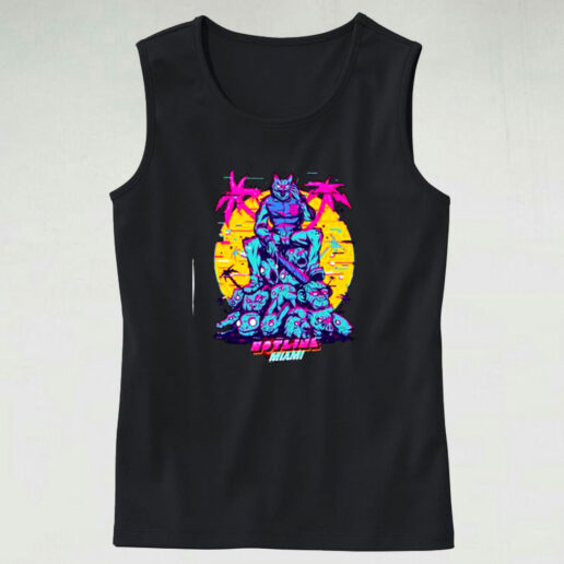 Hotline Miami Graphic Graphic Tank Top