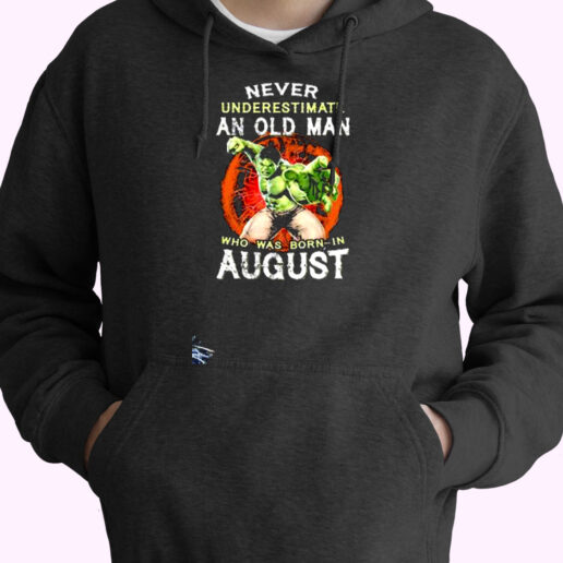 Hulk Never Underestimate An Old Man Essential Hoodie