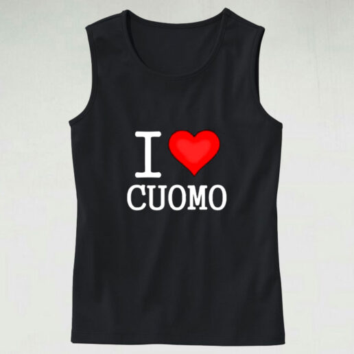 I Heart Cuomo Graphic Tank Top