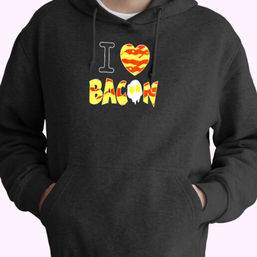 I Heart (Love) Bacon Essential Hoodie