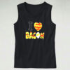 I Heart (Love) Bacon Graphic Tank Top