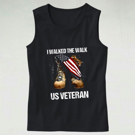 I Walked The Walk Boost Flag Graphic Tank Top