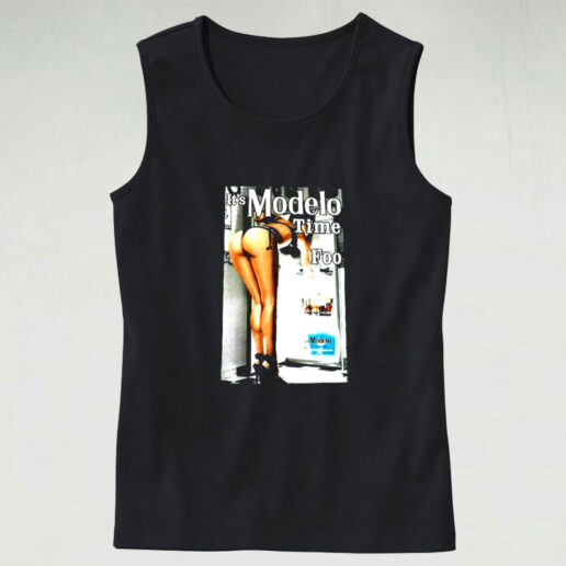 It's Modelo Time Foo Graphic Tank Top