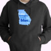 Its Official Georgias Feeling Blue 2020 Map Essential Hoodie