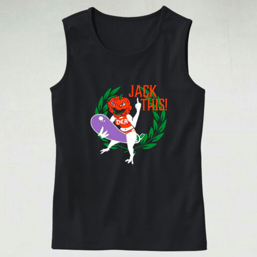 Jack This Halloween Graphic Tank Top