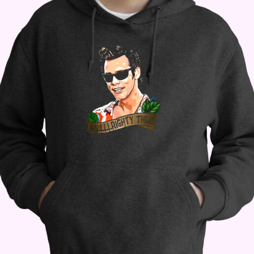 Jim Carrey Alrighty Then Essential Hoodie