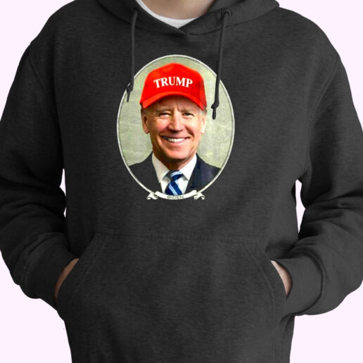 Joe Biden Wearing Hat Essential Hoodie