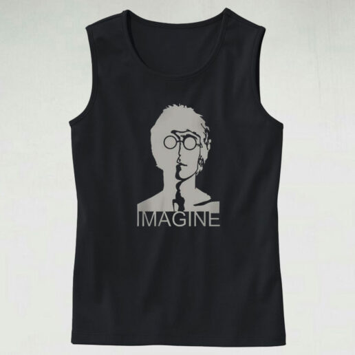 John Lennon Imagine Graphic Tank Top