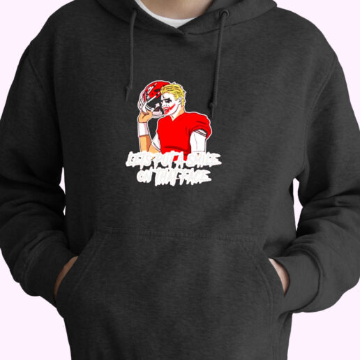 Joker Let's Put Smile On That Face Essential Hoodie