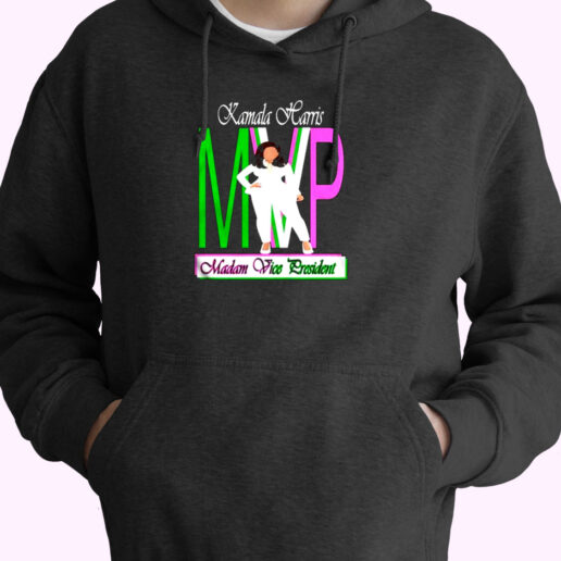 Kamala Harris Mvp Madam Vice President Essential Hoodie