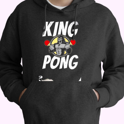 King Ping Pong Table Tennis Essential Hoodie