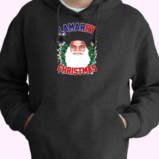 Lamar Jackson Lamarry Christmas Essential Hoodie