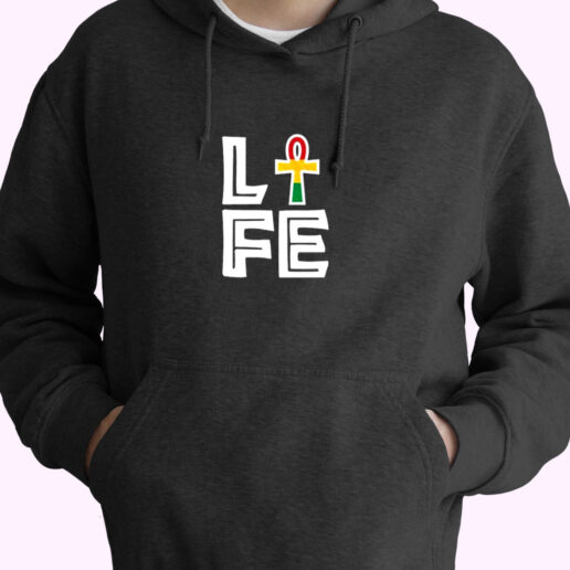 Live Life Ankh Essential Hoodie