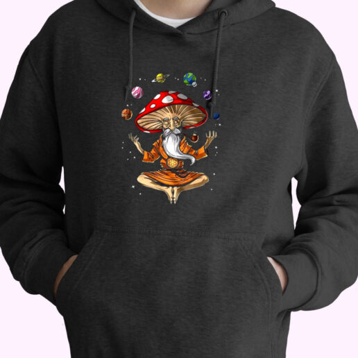 Magic Mushroom Mediation Essential Hoodie