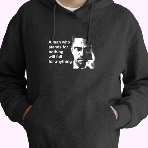 Malcolm X Black Panthers Party Civil Human Rights Essential Hoodie