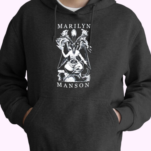 Marilyn Manson Bigger Than Satan Essential Hoodie