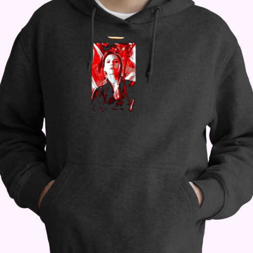 Marvel Avengers Endgame Black Widow Essential Hoodie