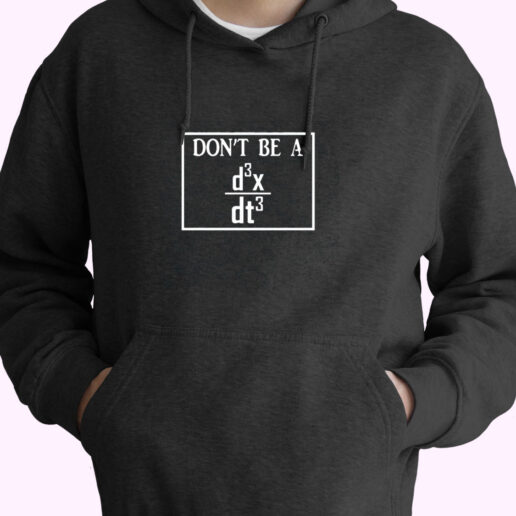 Math Teacher Don't Be A Jerk Essential Hoodie