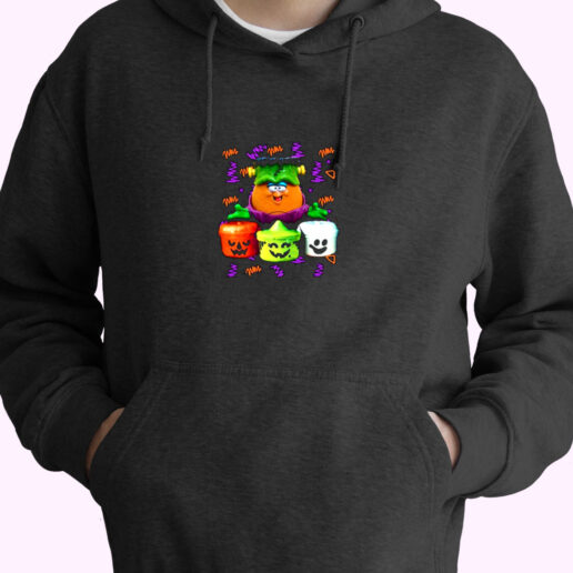 Mcnugget Buddies Retro 90s Halloween Pails Essential Hoodie