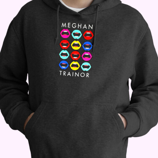 Meghan Trainor Lips Girls Essential Hoodie