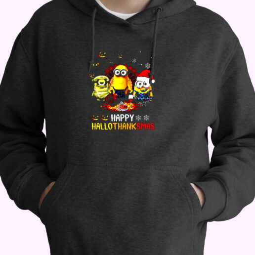 Minions Halloween Christmas Essential Hoodie