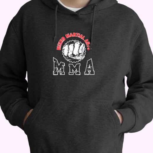 Mma Retro Punch Essential Hoodie