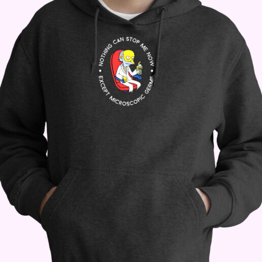 Mr Burns Microscopic Germs Essential Hoodie