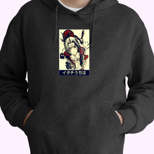 Naruto Itachi Uchiha Anbu Captai Essential Hoodie