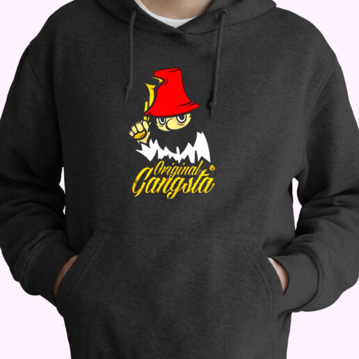 Original Gangsta With Gun Essential Hoodie