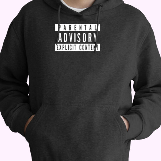 Parental Advisory Explicit Content Essential Hoodie