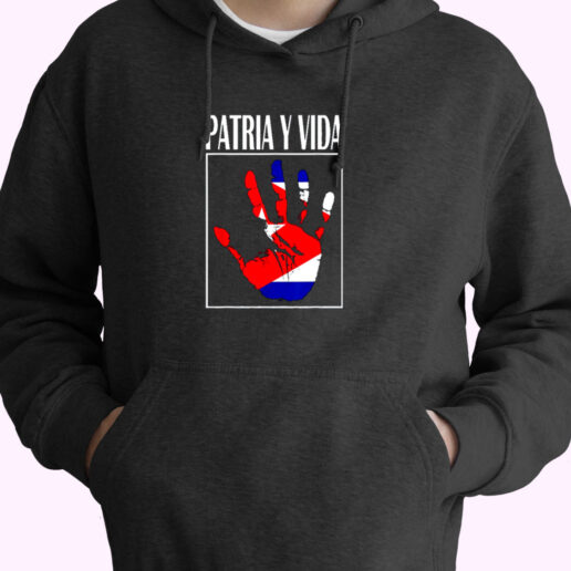 Patria Y Vida Essential Hoodie