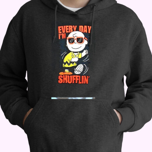 Peanuts Charlie Brown Shufflin Essential Hoodie