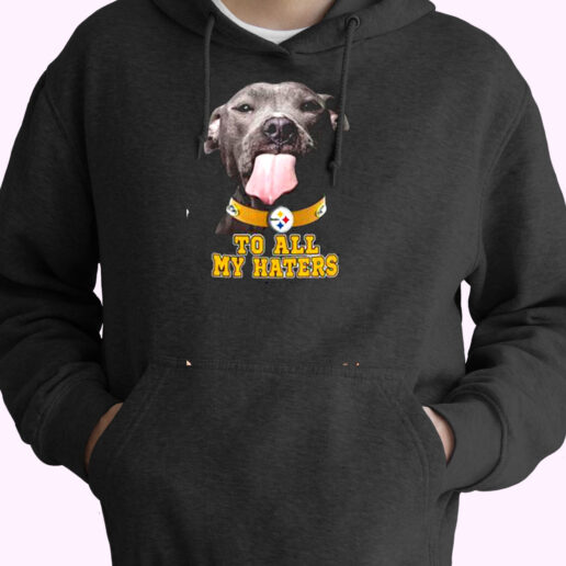 Pittsburgh Steelers To All My Haters Essential Hoodie