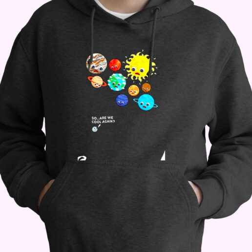 Pluto Planet Solar System Dwarf Planets Space Astronaut Essential Hoodie