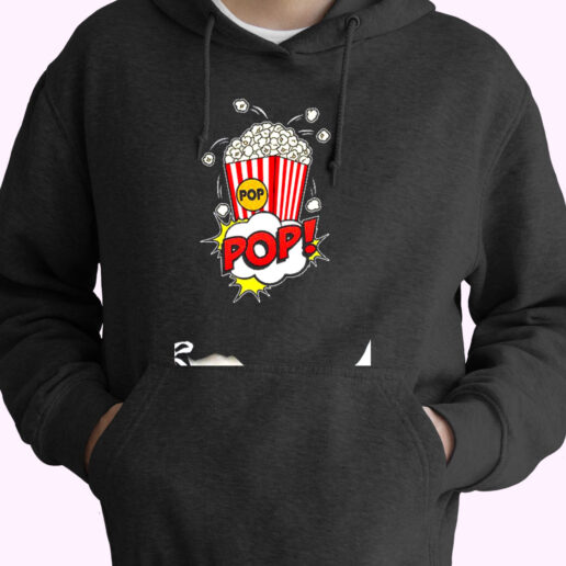 Popcorn Lovers Vintage Essential Hoodie