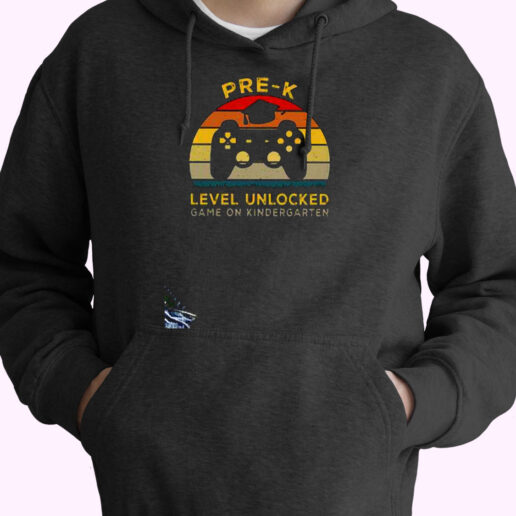 Pre K Level Unlocked Game On Kindergarten Essential Hoodie