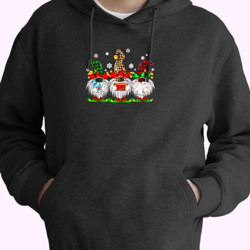 Quarantine Christmas Gnome Wearing Mask Essential Hoodie