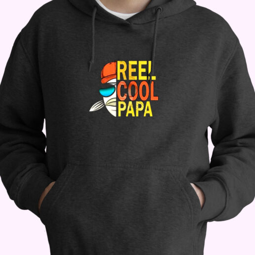 Reel Cool Fishing Papa Essential Hoodie