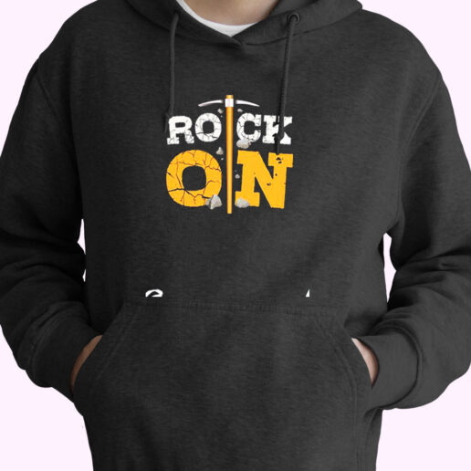 Rock Collector Mineral Collecting Geology Essential Hoodie