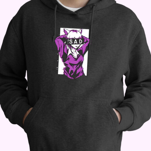 Sad Emo Girl Essential Hoodie