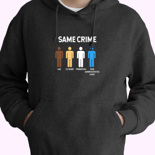 Same Crime African American Essential Hoodie