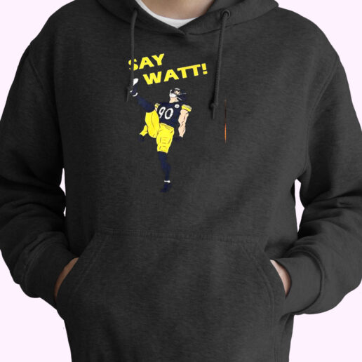 Say Watt Essential Hoodie