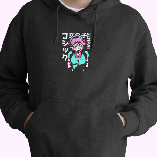 Senpai Japanese Anime Essential Hoodie